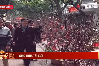 Giao thừa Tết xưa