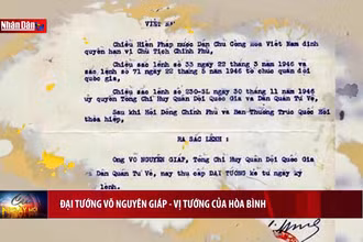 Đại tướng Võ Nguyên Giáp - Vị tướng của hòa bình
