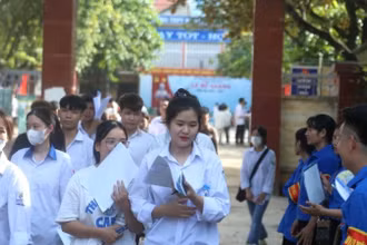 Thí sinh dự thi tốt nghiệp Trung học phổ thông năm 2024.