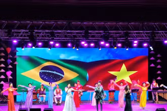 Giao lưu văn hóa Việt Nam-Brazil.