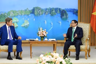 [Ảnh] Thủ tướng Phạm Minh Chính tiếp ông John Kerry, Đặc phái viên của Tổng thống Mỹ về biến đổi khí hậu