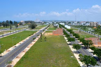 Một góc Khu đô thị du lịch phố biển Phan Thiết.