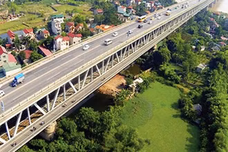Cầu Thăng Long. (Ảnh minh họa)
