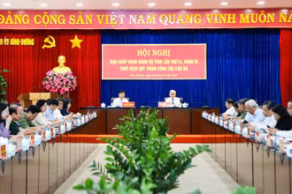 Toàn cảnh hội nghị.