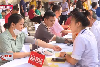 Ngày hội hiến máu giọt hồng biên cương