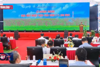 Khánh thành nhà máy nhiệt điện Thái Bình 2