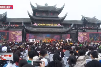 Hà Nam khai hội Chùa Tam Chúc