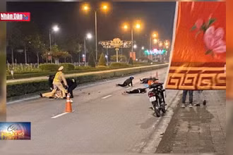 Xử lý hình sự các đối tượng đâm xe vào cảnh sát giao thông