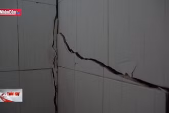 Công trình khách sạn 19 tầng gây nứt nhà dân