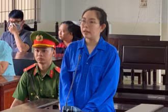 Bị cáo Trúc Vi lãnh án chung thân.