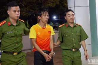 Lê Văn Trường thú nhận hành vi đánh cháu K. dẫn đến tử vong.