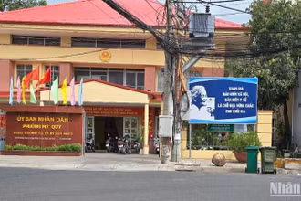 Một góc phường Mỹ Quý.