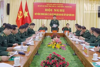 Hội nghị hiệp đồng trong quản lý, bảo vệ biên giới khu vực tiếp giáp năm 2025.
