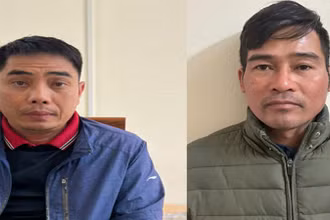 Các bị can bị Công an bắt giữ.
