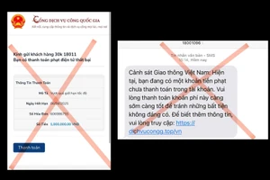 [Video] Công an TP Hà Nội cảnh báo thủ đoạn lừa đảo qua tin nhắn phạt nguội 