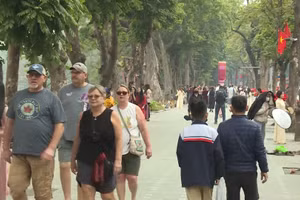 [Video] Người nước ngoài hào hứng đón Tết Dương lịch 2026 tại Thủ đô