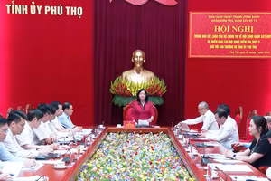 [Video] Thông báo kết luận kiểm tra, giám sát đợt 1 đối với Ban Thường vụ Tỉnh ủy Phú Thọ 