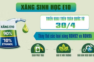 [Video] Xăng sinh học E10: Nhiên liệu thân thiện môi trường