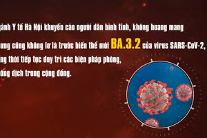 [Video] Ngành Y tế Hà Nội khuyến cáo người dân không hoang mang, không chủ quan trước biến thể mới của COVID-19