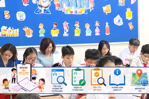 [Video] Hà Nội thử nghiệm tuyển sinh đầu cấp trực tuyến tích hợp bản đồ số GIS