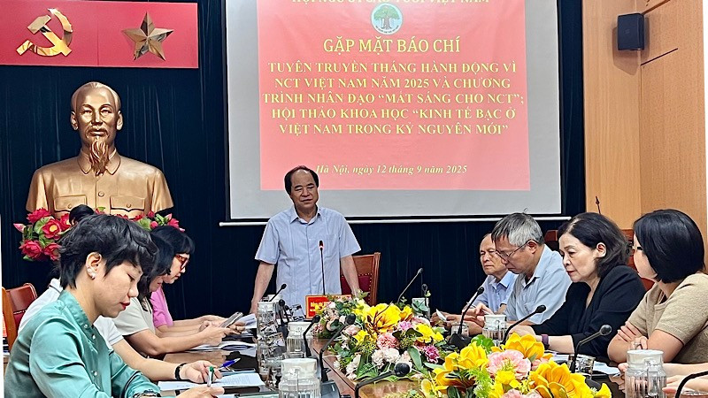 Hội Người cao tuổi Việt Nam họp báo thông tin về Tháng Hành động vì Người cao tuổi Việt Nam năm 2025 và Chương trình nhân đạo "Mắt sáng cho Người cao tuổi".