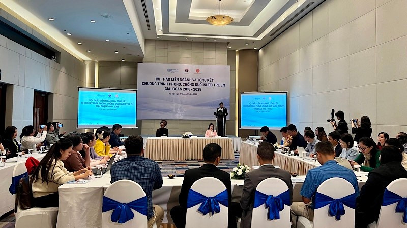 Toàn cảnh Hội thảo liên ngành và tổng kết Dự án phòng, chống đuối nước trẻ em giai đoạn 2018-2025.