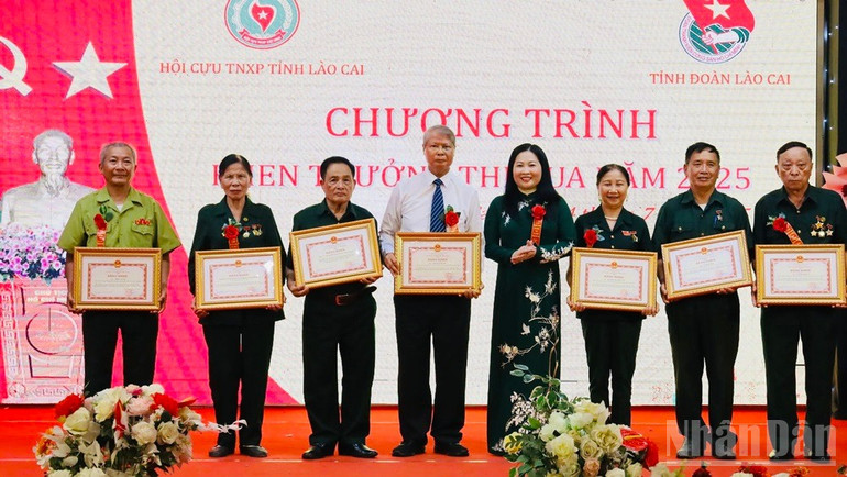 Tặng bằng khen của Ủy ban nhân dân tỉnh Lào Cai cho các tập thể và cá nhân có thành tích xuất sắc. ndo_br_img-5907.jpg