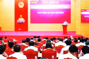 Quang cảnh hội nghị.