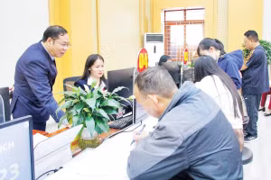 Phường Bắc Giang tập trung nhân lực làm sạch, làm giàu dữ liệu về đất đai.