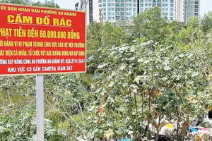 Sớm 'xóa sổ' các điểm tồn đọng rác thải gây ô nhiễm