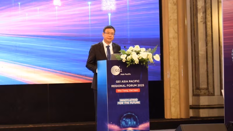  Thứ trưởng Khoa học và Công nghệ Lê Xuân Định phát biểu khai mạc Diễn đàn.