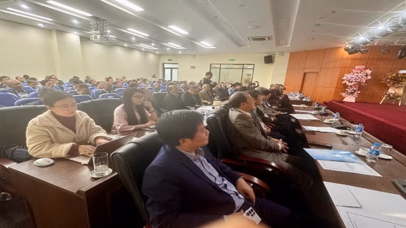 Hội nghị có sự tham dự đông đảo các nhà khoa học trong lĩnh vực năng lượng nguyên tử.