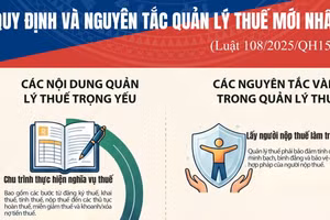 [Infographic] Quy định và nguyên tắc quản lý thuế mới nhất (Luật số 108/2025/QH15)
