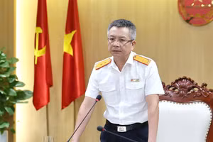 Cục trưởng Mai Xuân Thành phát biểu chỉ đạo tại hội nghị. (Ảnh: Cục Thuế)