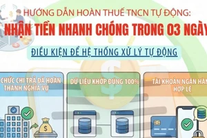 [Infographic] Hướng dẫn hoàn thuế thu nhập cá nhân tự động