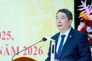 Thứ trưởng Tài chính Cao Anh Tuấn phát biểu chỉ đạo hội nghị.