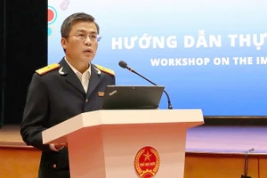 Phó Cục trưởng Lê Long bày tỏ trân trọng những chia sẻ quý báu của các chuyên gia trong nước và nước ngoài đối với các chính sách thuế tối thiểu toàn cầu tại Việt Nam.