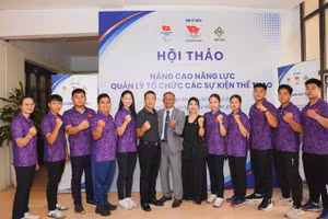 Đông đảo vận động viên có mặt tại buổi hội thảo.