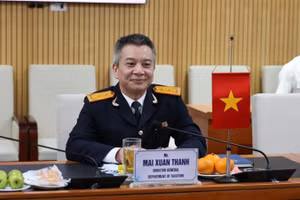 Cục trưởng Mai Xuân Thành phát biểu tại buổi làm việc.