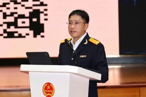 Phó Cục trưởng Mai Sơn phát biểu tại hội thảo.