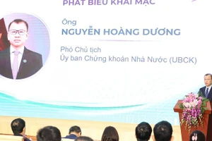 Ông Nguyễn Hoàng Dương, Phó Chủ tịch Ủy ban Chứng khoán Nhà nước.