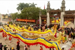 Lễ hội đền Trần là sự kiện văn hóa quan trọng của tỉnh Hưng Yên dịp đầu xuân.