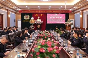 Quang cảnh Lễ bế giảng.