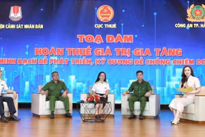 Tọa đàm “Hoàn thuế giá trị gia tăng: Minh bạch để phát triển, kỷ cương để chống chiếm đoạt”.