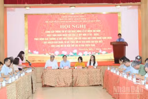 Quang cảnh hội nghị.