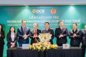 Thông qua thỏa thuận hợp tác Cục Thuế và OCB sẽ phối hợp chặt chẽ cùng triển khai các hoạt động hỗ trợ thiết thực cho cộng đồng hộ kinh doanh.