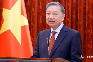 Tổng Bí thư, Chủ tịch nước Tô Lâm phát biểu giao nhiệm vụ.