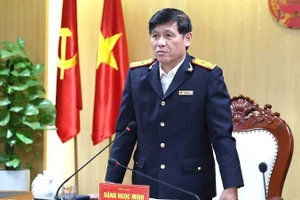 Phó Cục trưởng Đặng Ngọc Minh phát biểu tại cuộc họp.