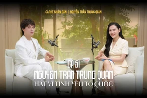 Ca sĩ Nguyễn Trần Trung Quân: Hát vì tình yêu Tổ quốc