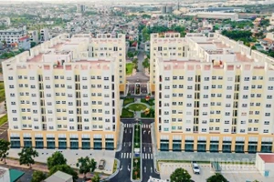 Dự án nhà ở xã hội khu C, phường Vũ Phúc (tỉnh Hưng Yên) được xem là hình mẫu tiêu biểu để người có thu nhập thấp tiếp cận.